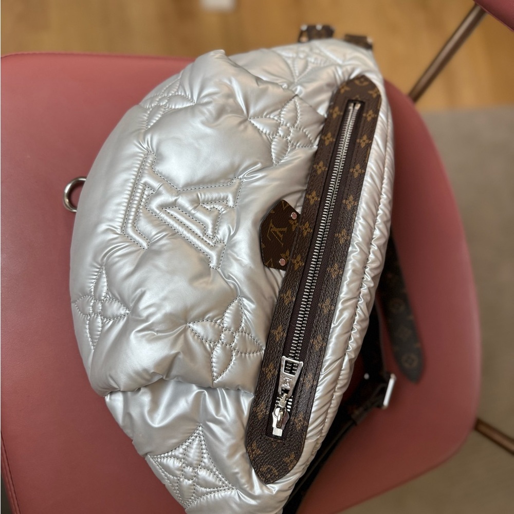 Silver Quilted Designer Women's Bag